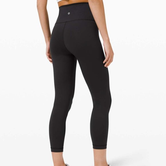 Lululemon Wunder Train High-Rise Crop 23" in Black - Picture 1 of 5